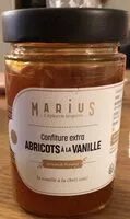 Mängden socker i Confiture d'abricot a la vanille