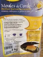 Mängden socker i Moules de corde