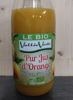 Mängden socker i Pur jus d'Orange Bio
