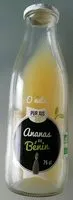 Mängden socker i Pur Jus d'Ananas Bio du Bénin Equitable