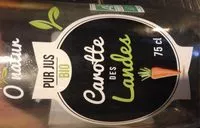 Mängden socker i Pur Jus de Carotte des Landes Bio