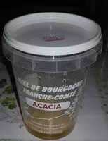 Mängden socker i Miel de Bourgogne Franche-Comté - Acacia