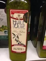 Mängden socker i Huile olive vierge extra non filtrée ROBERT