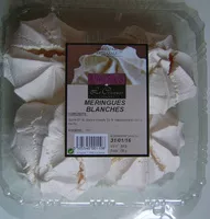 Mängden socker i Meringues Blanches