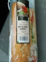 Mängden socker i Pavé gourmand - Rôti de dinde crudités