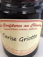 Mängden socker i Confiture cerise grillotte