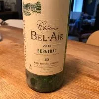 Mängden socker i Château Bel-Air  sec bergerac 2010