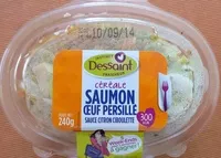Mängden socker i Salade composée Saumon oeuf persillé