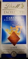 Mängden socker i Lindt Excellence Caramel à la pointe de sel