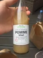 Mängden socker i Le pur jus artisanal de pomme kiwi