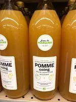 Mängden socker i Jus de pomme coing