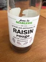 Mängden socker i Pur jus artisanal de raisin rouge