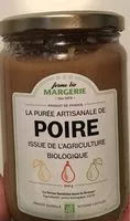 Mängden socker i La Purée artisanale de poire