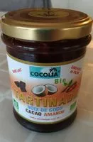 Mängden socker i Tartinade Noix de coco Cacao Amande