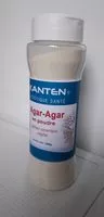 Mängden socker i Agar agar en poudre