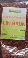 Mängden socker i Graines de lin brun bio