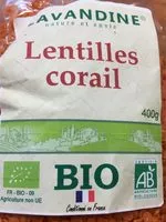 Mängden socker i Lentilles corail