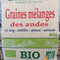 Mängden socker i Graines mélanges des Andes