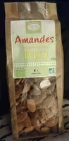 Mängden socker i Amandes décortiquées Bio