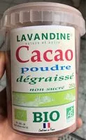 Mängden socker i Cacao poudre degraissé