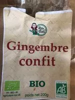 Mängden socker i Gingembre confit Bio