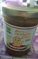 Mängden socker i Beurre de cacahuète choco bio