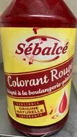 Mängden socker i Colorant rouge