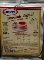 Mängden socker i Bavarois Végétal