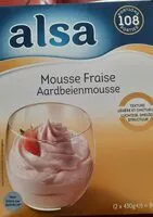 Mängden socker i Mousse fraise