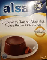 Mängden socker i Entremets flan au chocolat