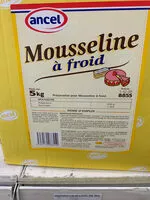 Mängden socker i Mousseline à froid