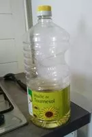 Mängden socker i Huile de tournesol