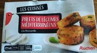 Mängden socker i Palets de légumes mediterraneens