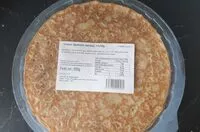 Mängden socker i Crêpes épaisses sucrées