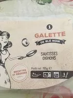 Mängden socker i Galette de Blé Noir Saucisses Oignons