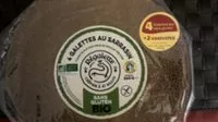 Mängden socker i Galettes au Sarrasin