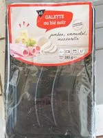 Mängden socker i Galette au Blé noir