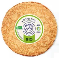 Mängden socker i Crêpes fines bio au sucre de canne