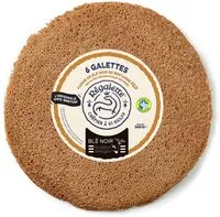 Mängden socker i 6 galettes farine de blé noir de bretagne IGP