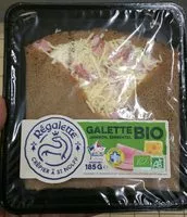 Mängden socker i Galette BIO Jambon Emmental
