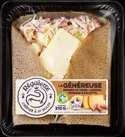 Mängden socker i Galette la Généreuse Pommes de terre, lardons, fromage à raclette