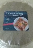 Mängden socker i Galettes de blé noir