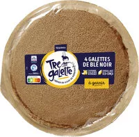 Mängden socker i Galettes farine de blé noir agriethique 4 x 60 g