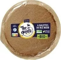 Mängden socker i Galettes de blé noir bio