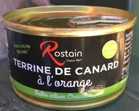 Mängden socker i Terrine de canard à l'orange