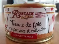Mängden socker i Terrine de foie aux pommes et calvados