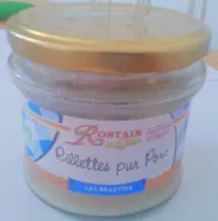Mängden socker i Rillettes pur porc Bio