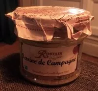 Mängden socker i Terrine de campagne