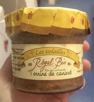 Mängden socker i Terrine de canard bio