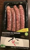Mängden socker i Saucisses du berger